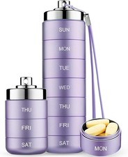 Metal pill organiser for sale  CREWE