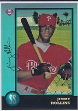 JIMMY ROLLINS CARTÃO DE NOVATO RP Bowman safira azul beisebol Philadelphia Phillies comprar usado  Enviando para Brazil