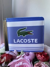 Lacoste white blue for sale  ST. NEOTS