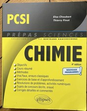 chimie pcsi ellipse d'occasion chimie pcsi ellipse d'occasion  Paris XVII