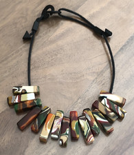 Collier sobral résine d'occasion  France