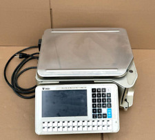 Teraoka DIGI AP-2001g Deli escala comercial 30 lb capacidade toque com impressora de etiquetas comprar usado  Enviando para Brazil