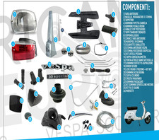 Kit restauro ricambi usato  Brusciano