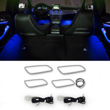 Acessórios de acabamento interno com luz ambiente para Mercedes Benz CLA W117 2013-2019 comprar usado  Enviando para Brazil