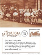 Postcard horse drawn for sale  CHESTER
