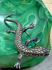 vintage lizard brooch for sale  KINGSTON UPON THAMES