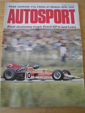 Autosport jun 1970 for sale  BRISTOL