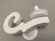 Coppia lampade gesso usato  Italia
