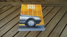 Peugeot 505 catalogue d'occasion  Condé-sur-l'Escaut