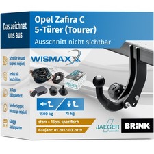 Anhängerkupplung pel zafira gebraucht kaufen  Rheda-Wiedenbrück