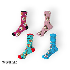 Hunde motivsocken lustige gebraucht kaufen  Wuppertal