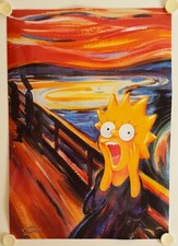 Affiche simpsons lisa d'occasion  La Courtine