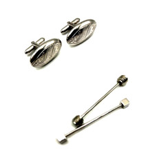 Vintage swank cufflinks for sale  Jean