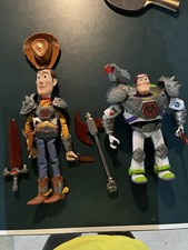 Używany, Toy Story That Time Forgot Talking Woody And Buzz na sprzedaż  Wysyłka do Poland