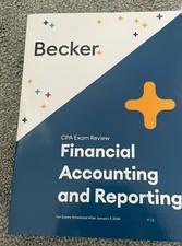 Becker 2024 cpa for sale  Washington