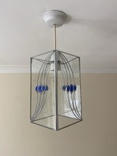 Vintage chrome glass for sale  CARNFORTH