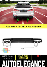 Diffusore posteriore nero usato  Italia