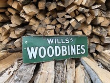 Vintage enamel advertising for sale  WITHAM