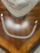 Moissanite 24inch cuban for sale  Tolleson