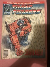 Marvel transformers comics for sale  CHESTERFIELD