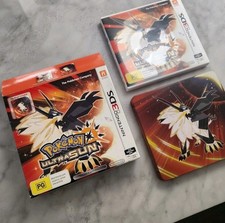 Pokemon Ultra Sun Fan Edition Nintendo 3DS Completo - Jogo Steelbook Caixa com Estojo comprar usado Pokemon Ultra Sun Fan Edition Nintendo 3DS Completo - Jogo Steelbook Caixa com Estojo comprar usado  Enviando para Brazil