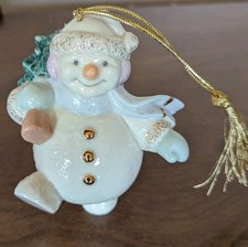 Lenox snowman totting for sale  Fort Madison