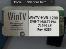 Hauppauge wintv hvr usato  Nova Milanese