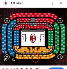 Biglietto milan napoli usato  Sinalunga