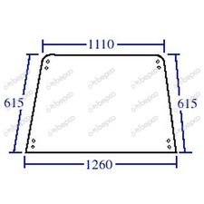 Heckscheibe ford new gebraucht kaufen  Stapel