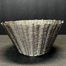 Beautiful silvertone woven for sale  Wrightstown