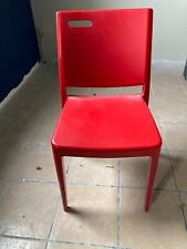 Chaises clip rouge d'occasion  Aimargues