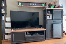 Wohnzimmer wohnwand anbauwand gebraucht kaufen  Königsbrunn