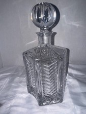 Crystal hexagon decanter for sale  Deer Park