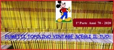 Topolino fumetti vari usato  Macerata
