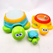 Circo Turtle Tunes Stacker instrumentos musicais luz e som faltando cauda de Kazoo comprar usado  Enviando para Brazil