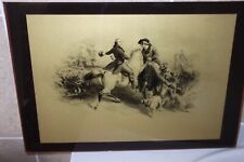 Framed french toile for sale  THETFORD