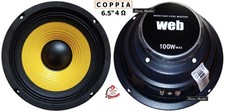 Coppia altoparlanti woofer usato  Belpasso