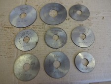Slitting saw selection for sale  UK