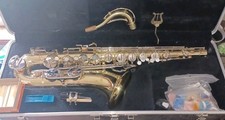 Saxofone Selmer 1244 EUA com estojo rígido, palhetas extras, suporte para música comprar usado  Enviando para Brazil