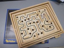 Holz labyrinth geschicklichkei gebraucht kaufen  Leverkusen
