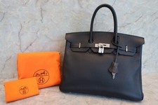HERMES Birkin 35 Taurillon Clemence Torebka Bleu Indigo Square G (2003) na sprzedaż  Wysyłka do Poland