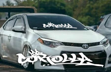 Corolla sticker decal for sale  Willits