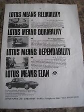 Lotus means reliability for sale  BRISTOL