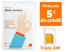 Mobicarte neuve orange d'occasion  Biache-Saint-Vaast
