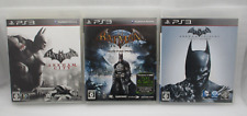 PS3 BATMAN ARKHAM CITY, ASYLUM, ORIGINS 3Conjunto de jogos importação do Japão NTSC-J comprar usado  Enviando para Brazil