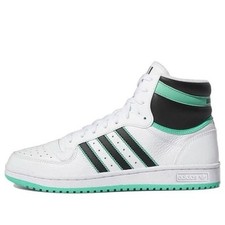 Tamanho 10.5 - Tênis Adidas masculino Top Ten RB, branco/preto/verde. comprar usado  Enviando para Brazil