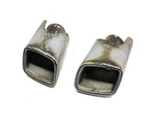 07-09 ML320 W164 SILENCIADOR TRASEIRO ESQUERDO E DIREITO PONTA DE ESCAPE CONJUNTO/2 (CROMO) comprar usado  Enviando para Brazil