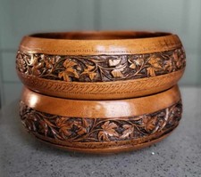 Vintage hand carved for sale  REDCAR