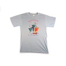 Camiseta gospel vintage anos 80 e 90 ponto único Jesus Deus Igreja azul presbiteriano fofa comprar usado  Enviando para Brazil