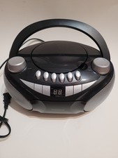 Rádio portátil Sylvania CD/AM/FM BoomBox cassete SRCD286 testado funcionando #BB103 comprar usado  Enviando para Brazil